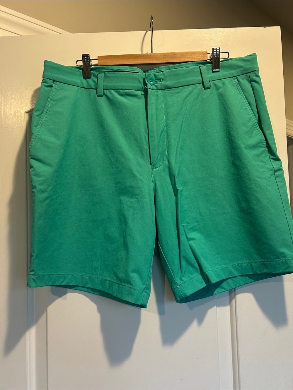 Vineyard Vines Bright Teal Flat-Front Men's Shorts